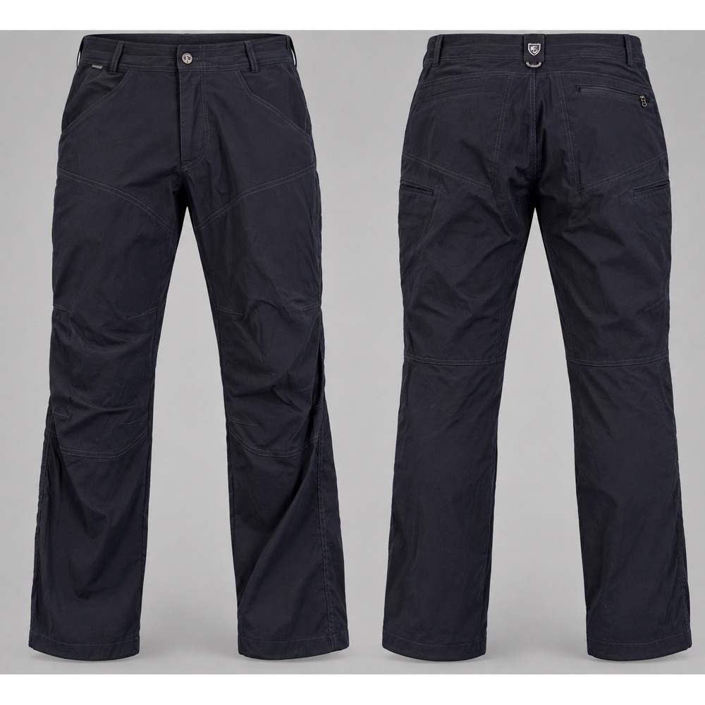 KUHL Renegade Rock Pant Men 34x30 charcoal Gray Hiking Outdoor Stretch Technical